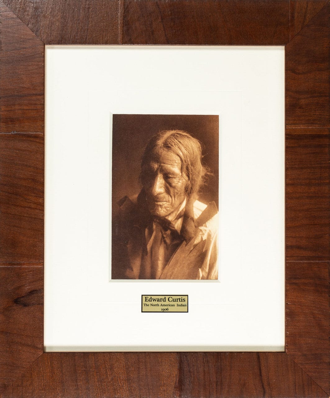 Edward Curtis, American photographer, photography, Native American, American West (framed)