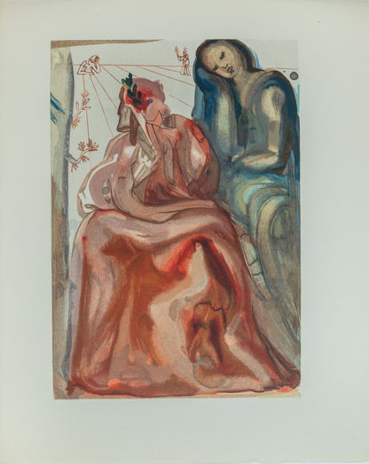 Salvador Dali - Dante Re-Awakens Art G S Pawn