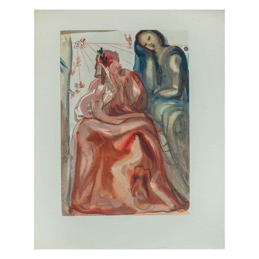 Salvador Dali - Dante Re-Awakens Art G S Pawn