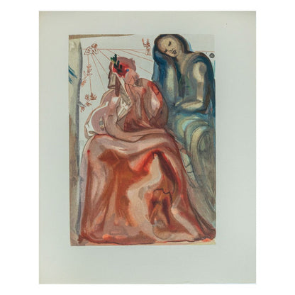 Salvador Dali - Dante Re-Awakens Art G S Pawn