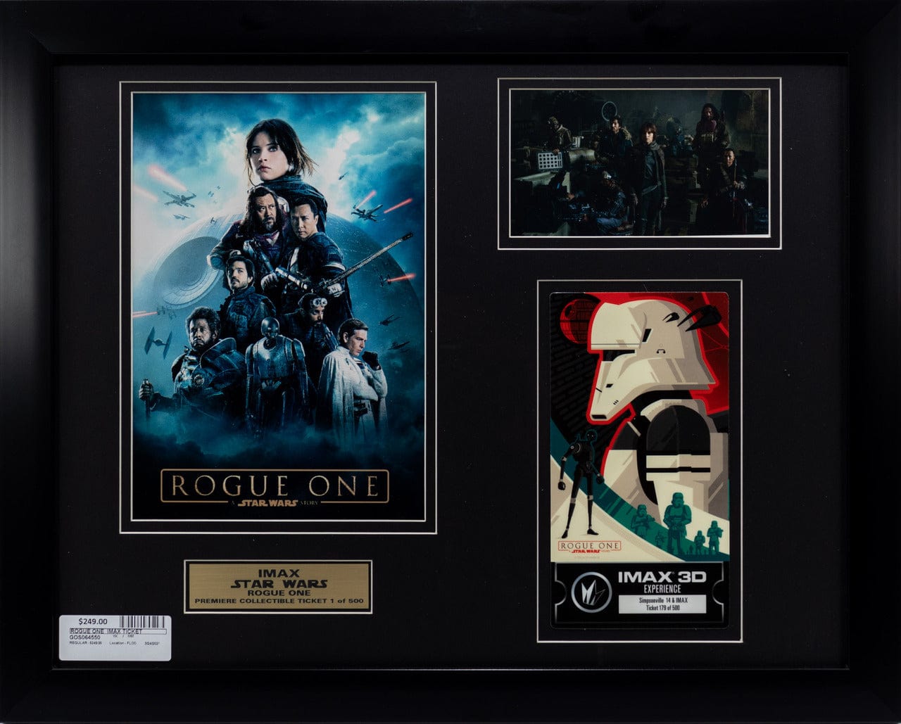 Movie Collectible: STAR WARS: Rogue One IMAX Ticket (1)