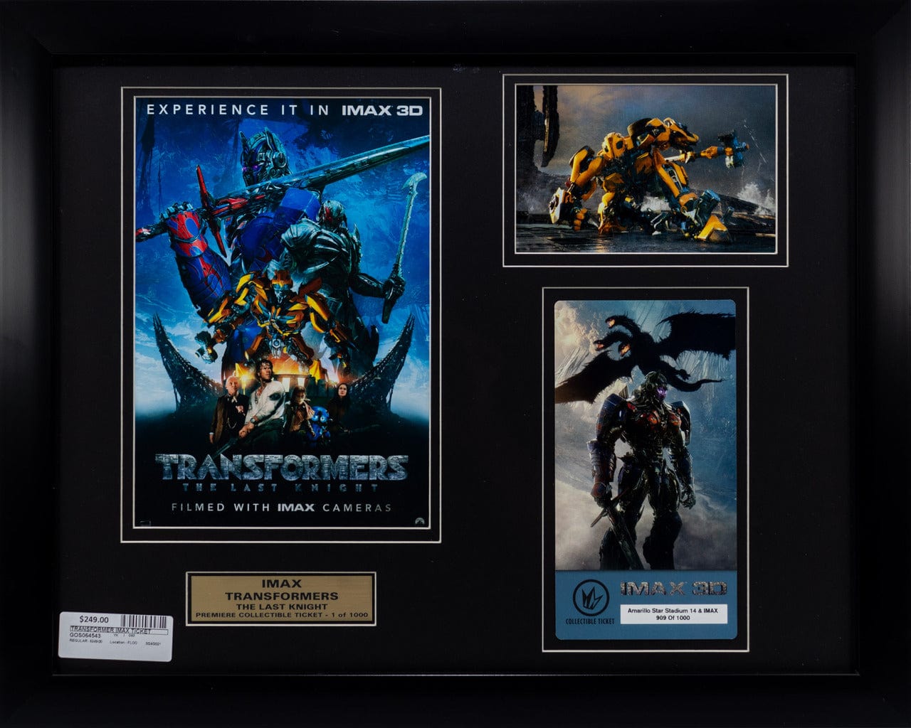Movie Collectible: TRANSFORMERS: The Last Knight IMAX Ticket (1)
