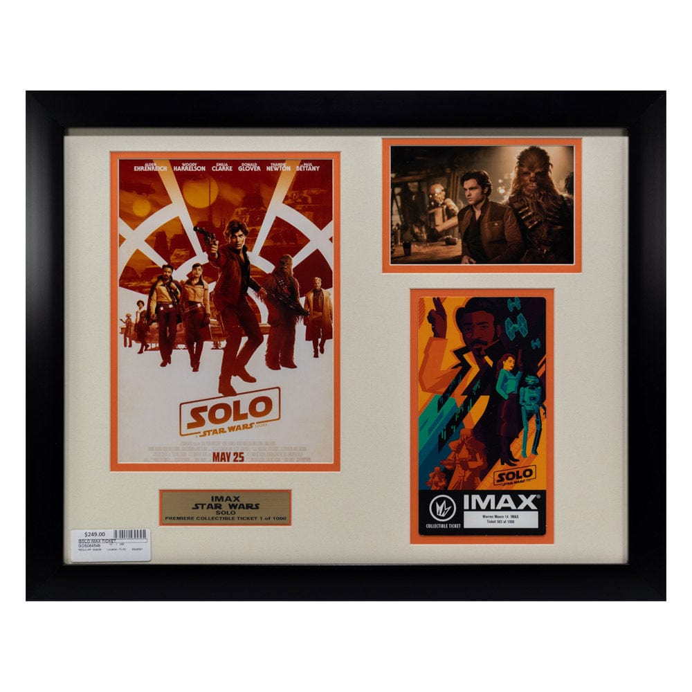 Movie Collectible: STAR WARS: Solo IMAX Ticket (1)