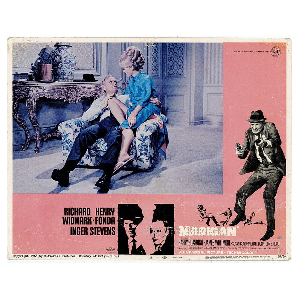 Madigan Movie Lobby Card