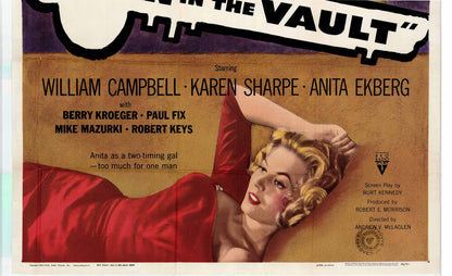 Man in the Vault - Classic 2 Panel Movie Poster