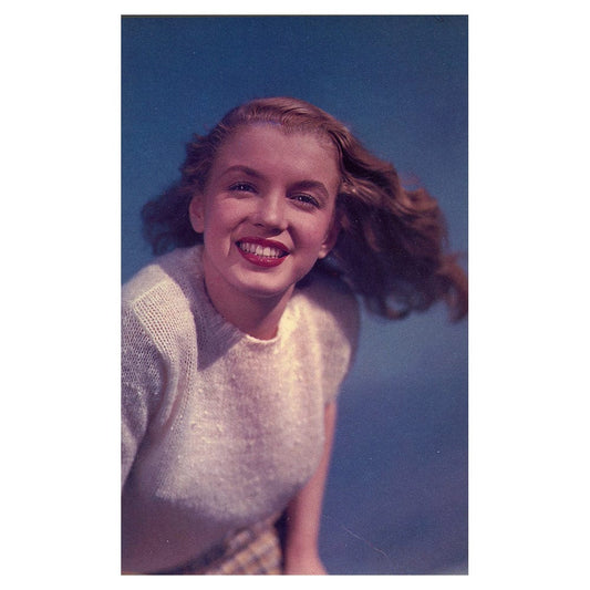 Marilyn Monroe Vintage Style Postcard - Young Marilyn