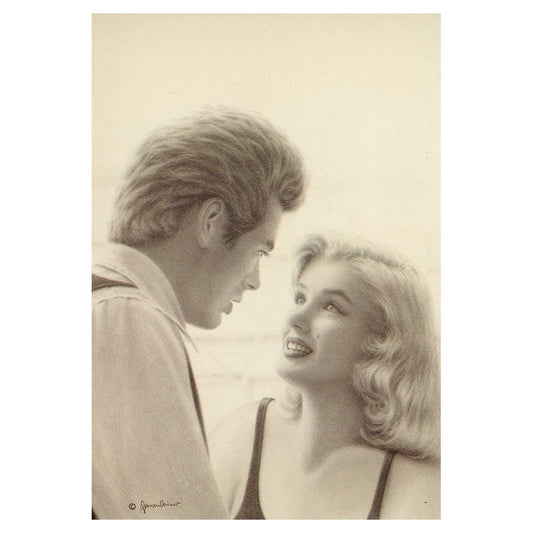 Marilyn Monroe Vintage Style Postcard "I Want to Say" II