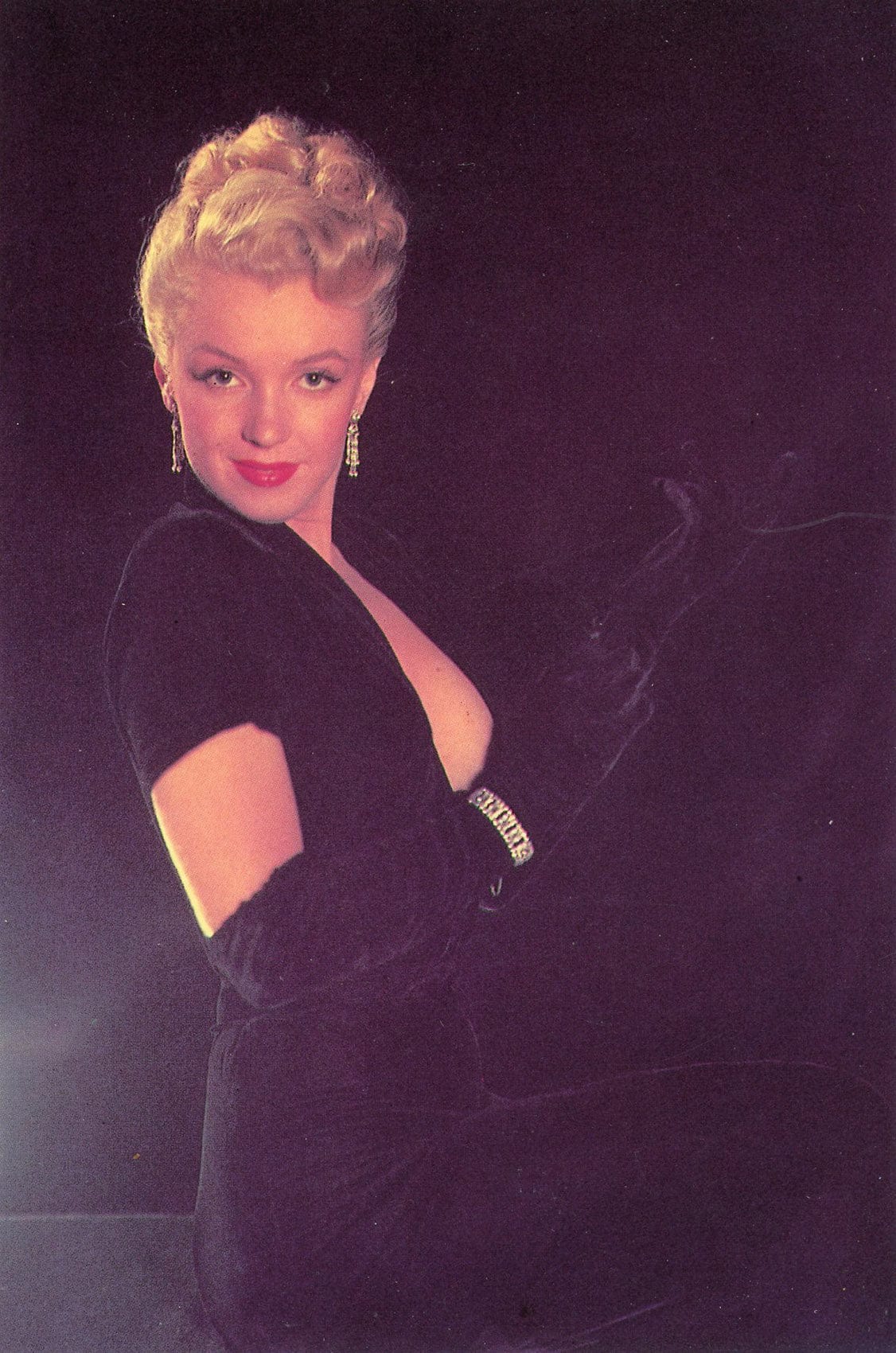 Marilyn Monroe Vintage Style Postcard from 1988 II