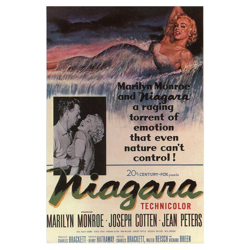 Marilyn Monroe Vintage Style Postcard - "Niagara"