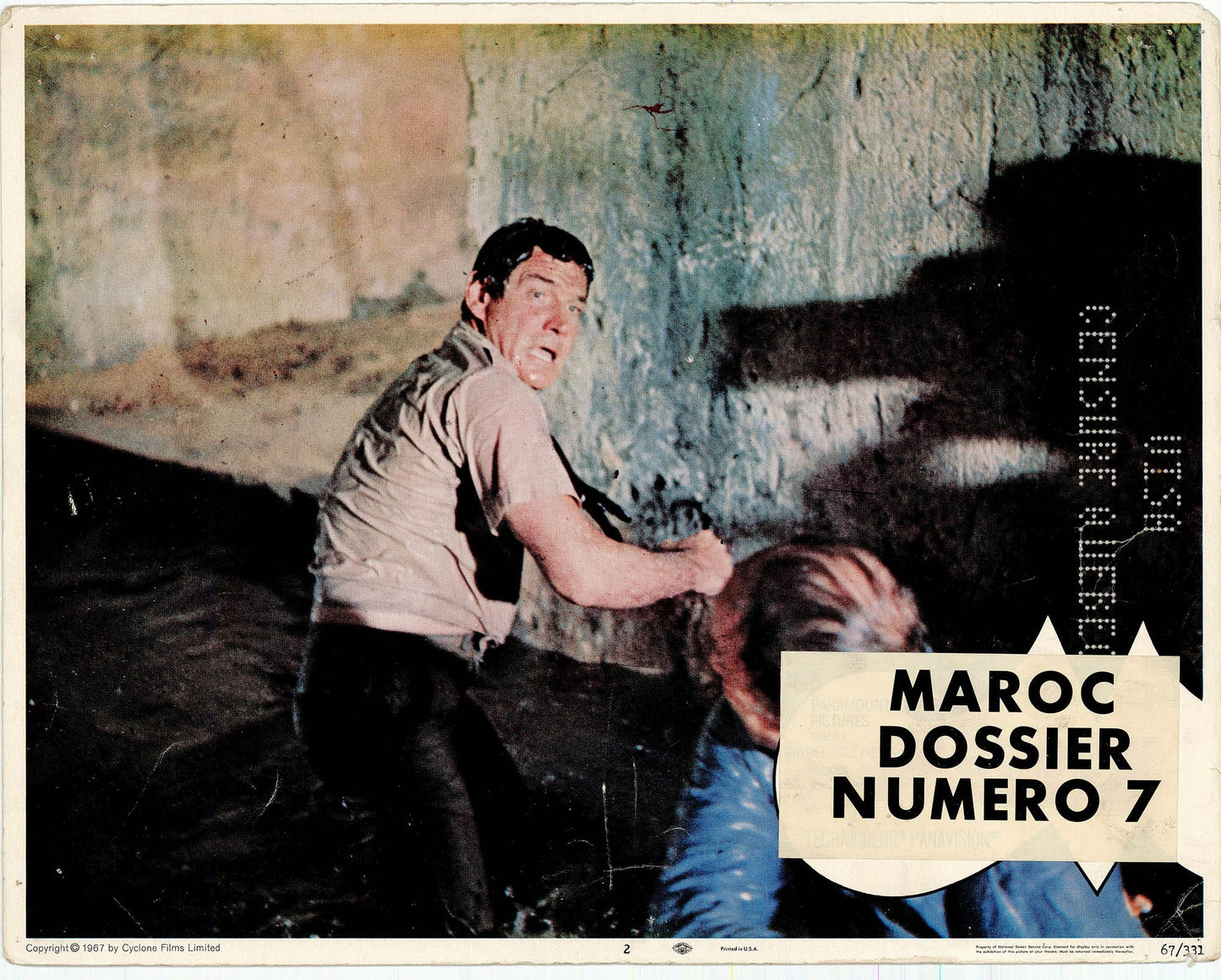 Maroc 7 Movie Lobby Card