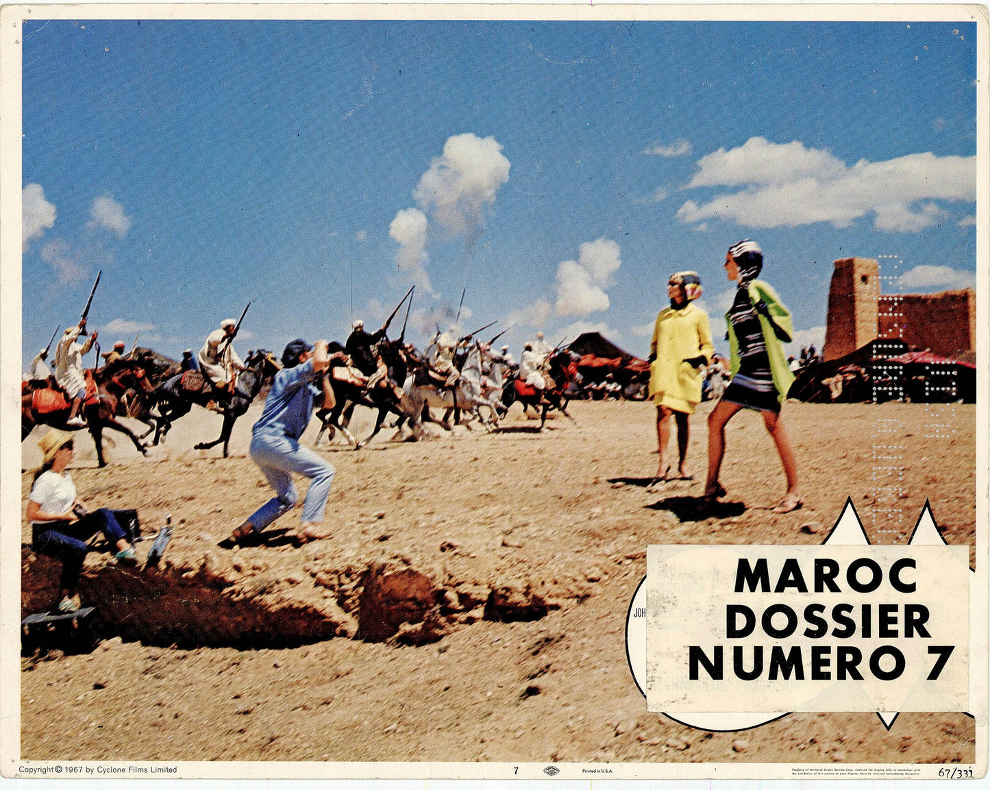 Maroc 7 Movie Lobby Card