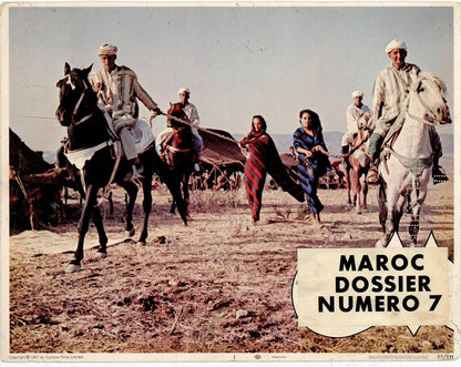 Maroc 7 Movie Lobby Card