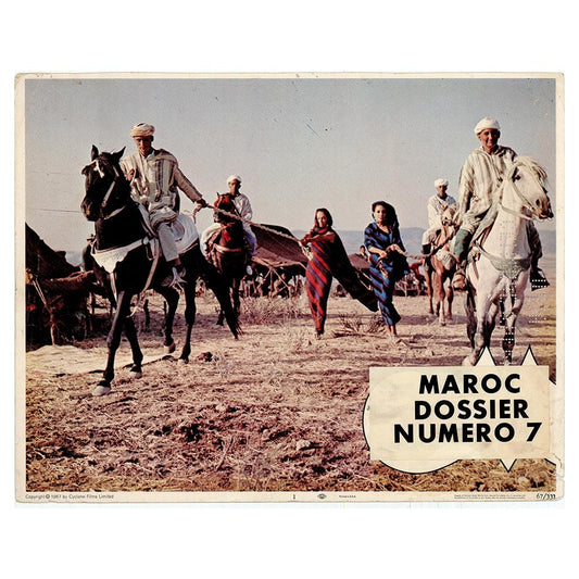 Maroc 7 Movie Lobby Card