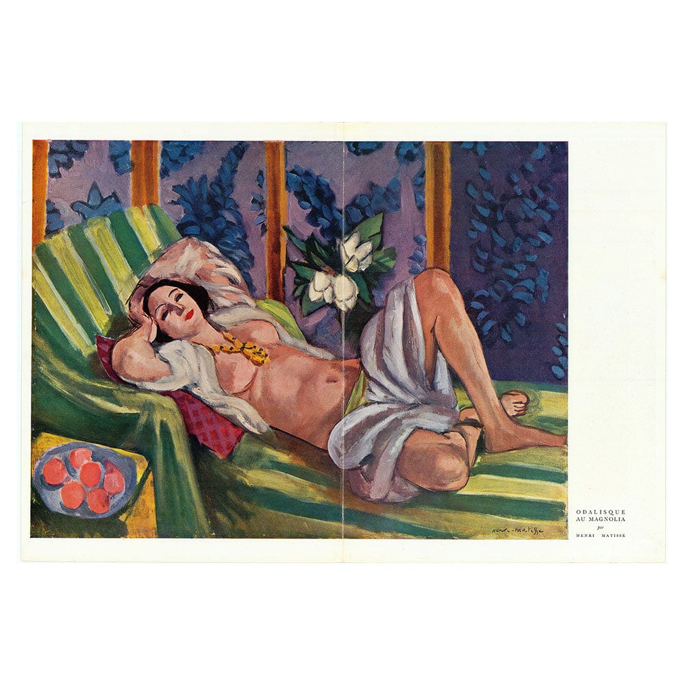 Henri Matisse - Odalisque au Magnolia Thumbnail