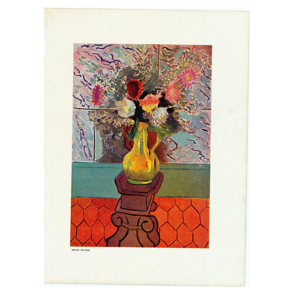 Henri Matisse - Vase With Flowers Thumbnail