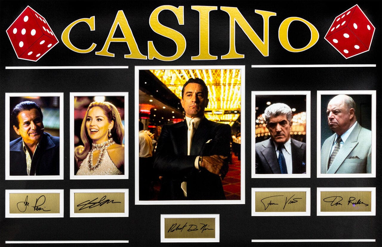 Casino Movie Cast Signature Memorabilia (Large Zoom)