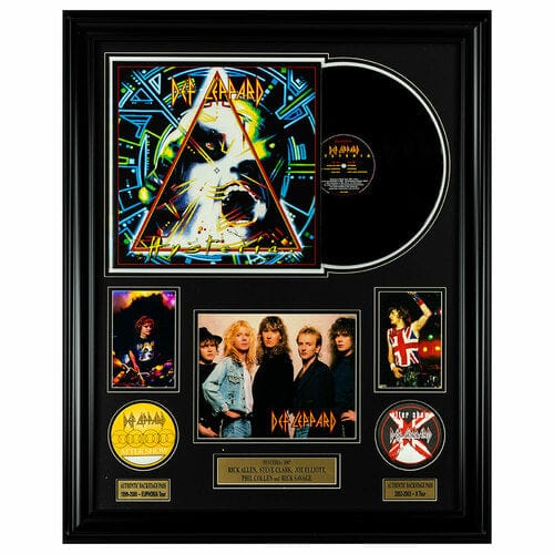 Def Leppard Memorabilia w/ Album & 2 Authentic Backstage Passes