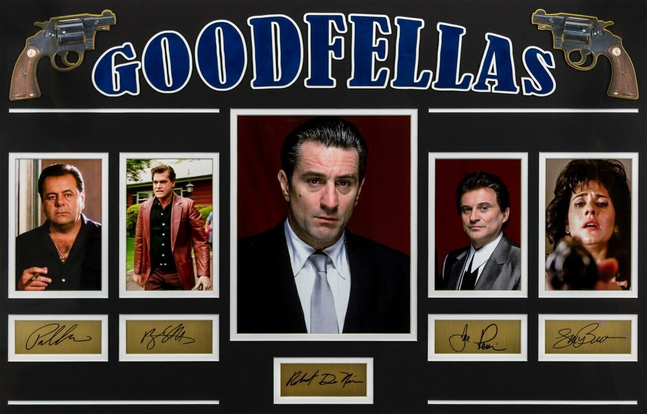 Goodfellas Movie Cast Signature Memorabilia (large)