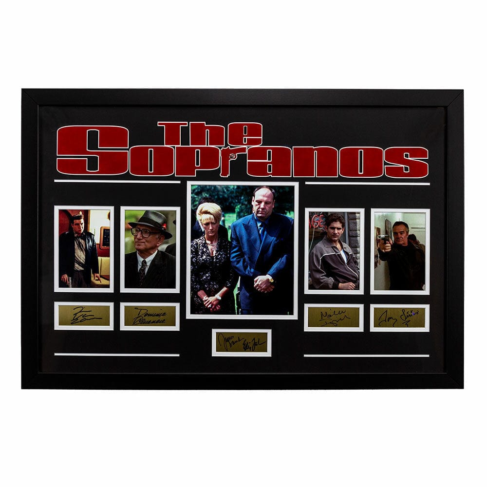 Sopranos TV Show Cast Signature Memorabilia Thumbnail