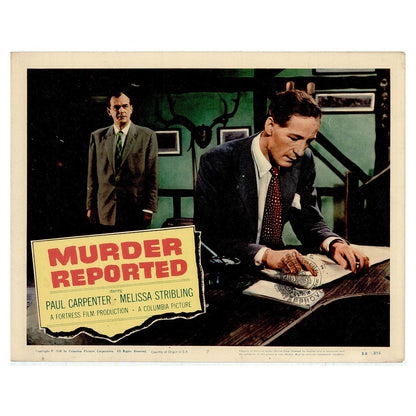 Murder Reported Movie Lobby Card