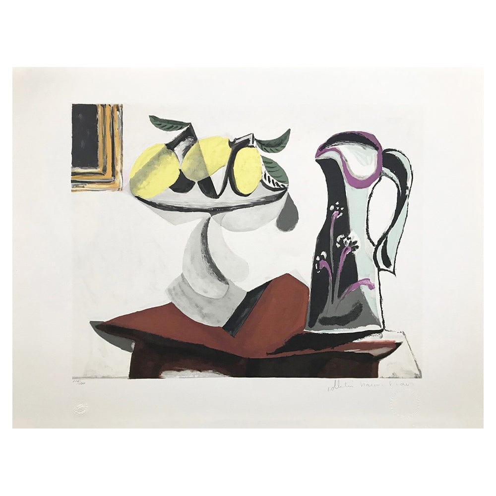 Pablo Picasso; Marina Picasso Nature Morte au Citron et a la Cruche