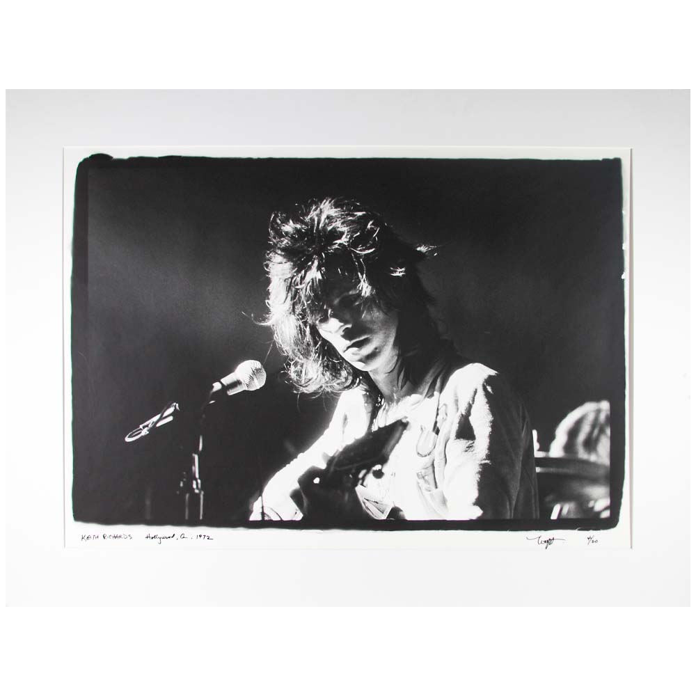 Neal Preston; Keith Richards Hollywood CA 1972 Thumbnail