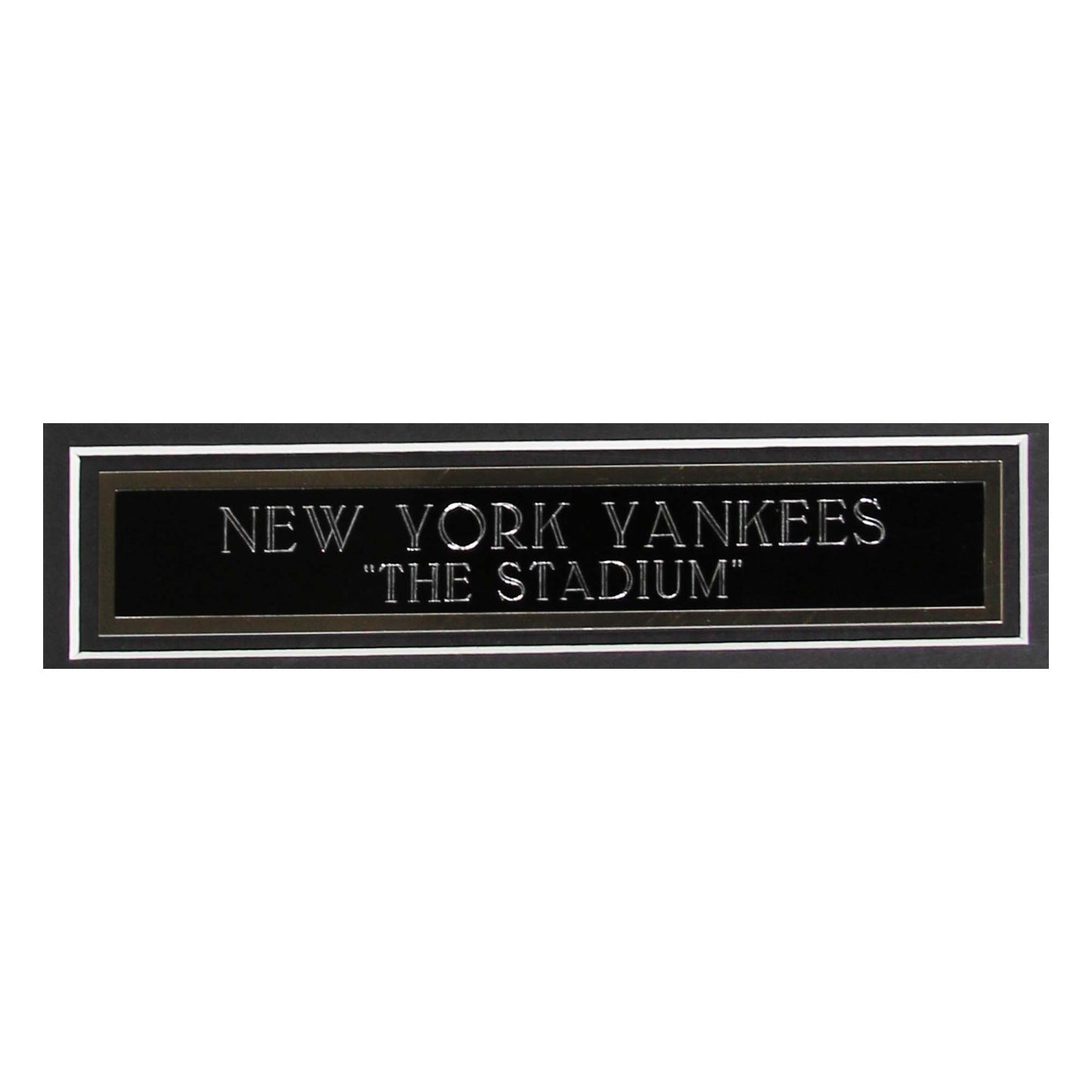New York Yankees Stadium Photo Text