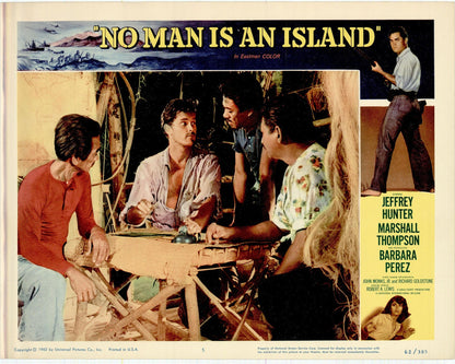 No Man Is an Island  Movie Lobby Card