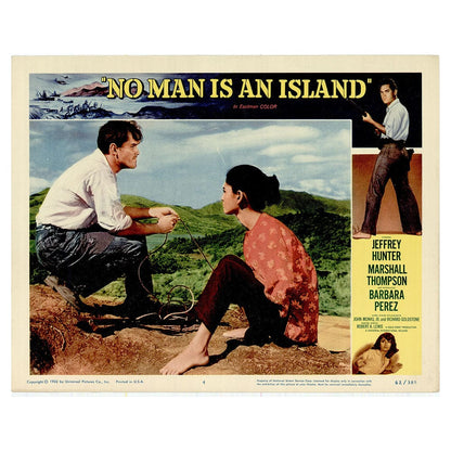 No Man Is an Island  Movie Lobby Card