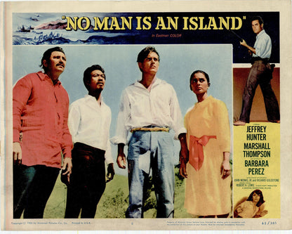 No Man Is an Island  Movie Lobby Card