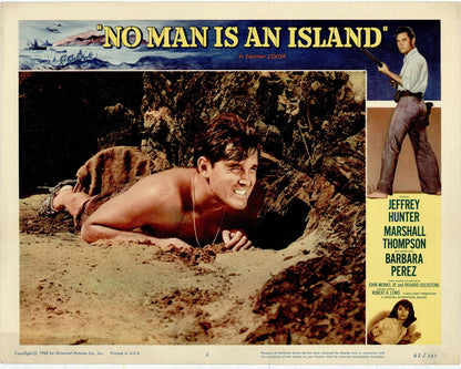 No Man Is an Island  Movie Lobby Card