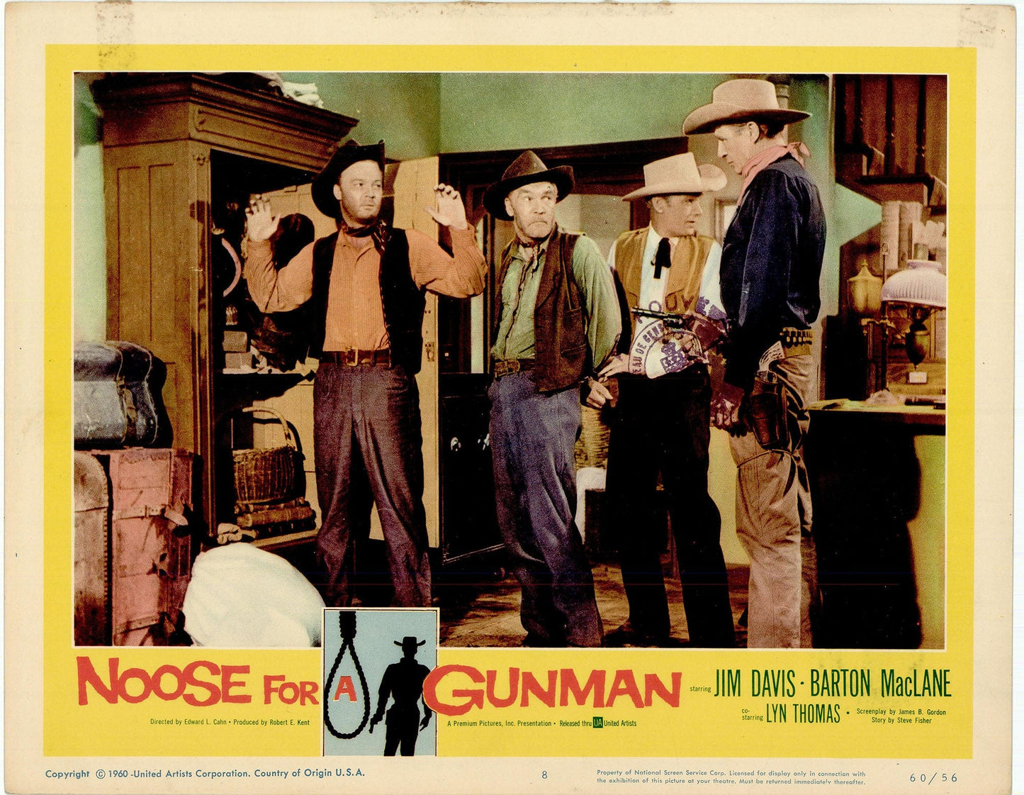 Noose for a Gunman Movie Lobby Card