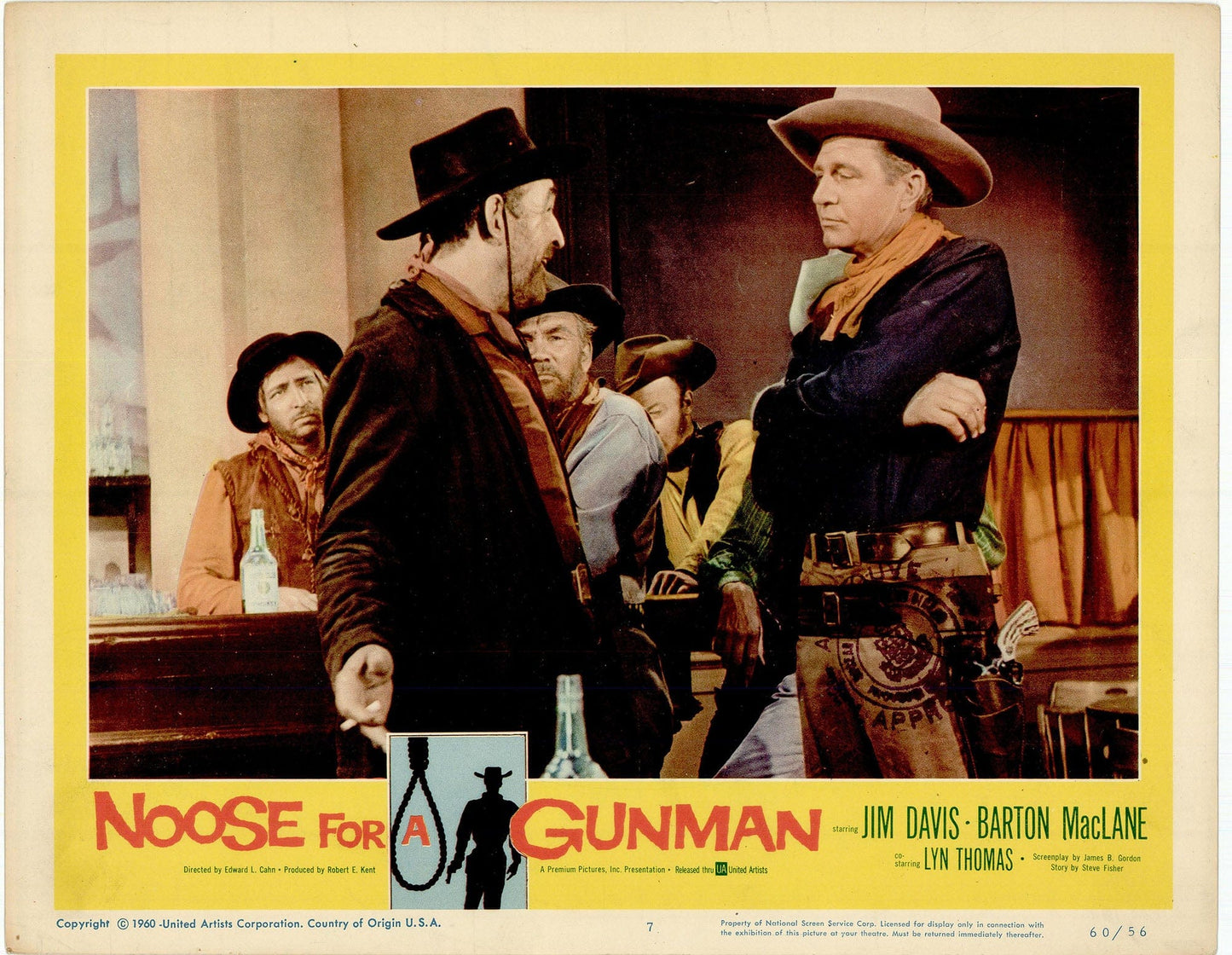 Noose for a Gunman Movie Lobby Card