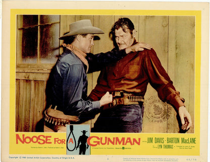 Noose for a Gunman Movie Lobby Card