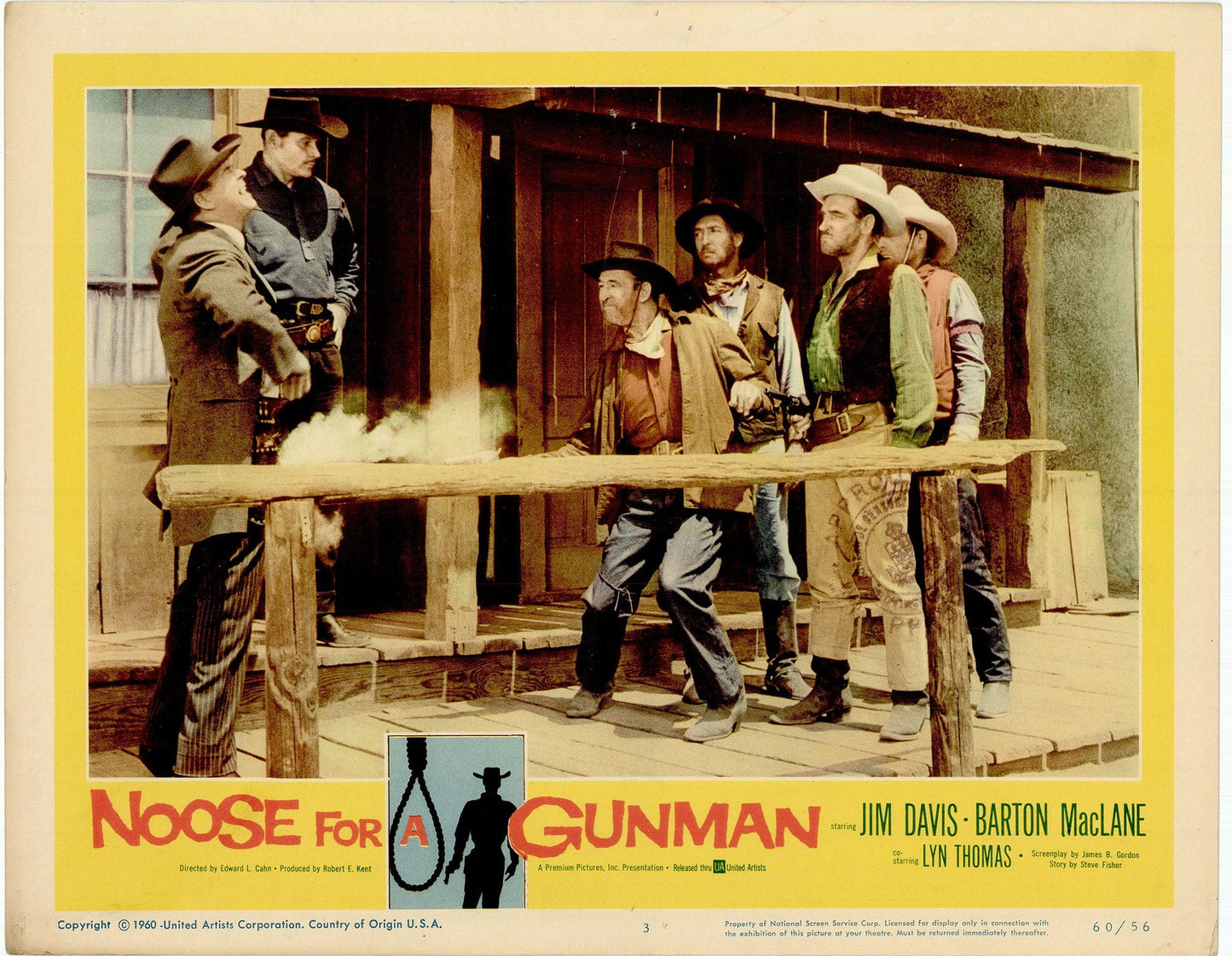 Noose for a Gunman Movie Lobby Card