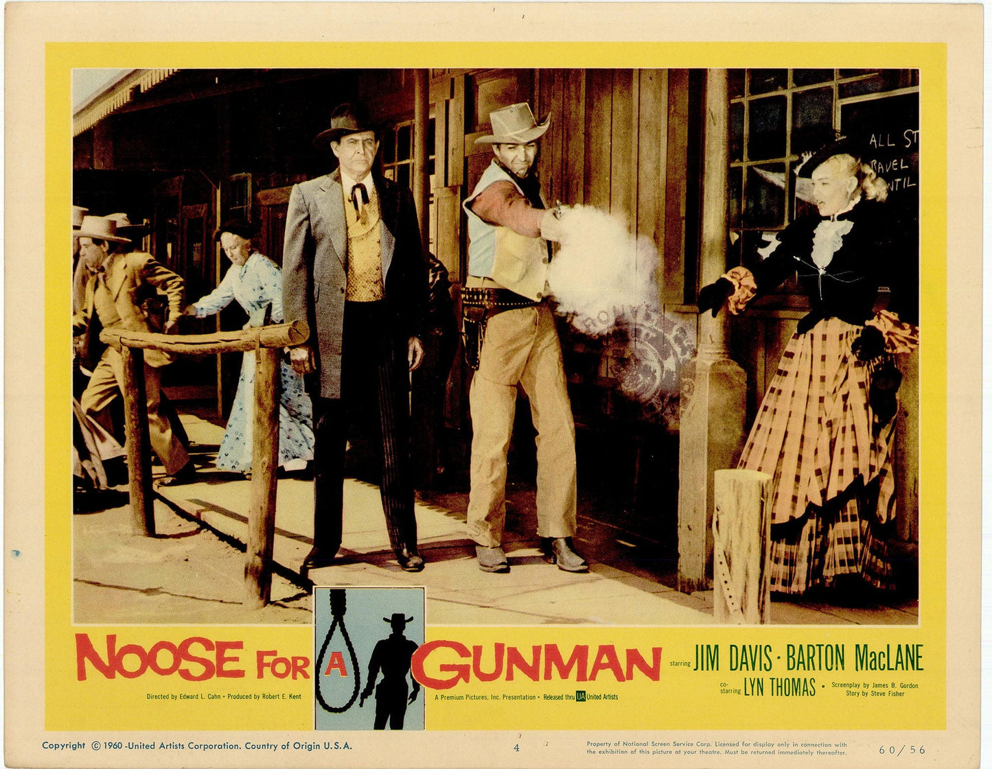 Noose for a Gunman Movie Lobby Card