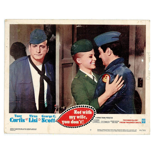 Not With My Wife, You Don't Movie Lobby Card