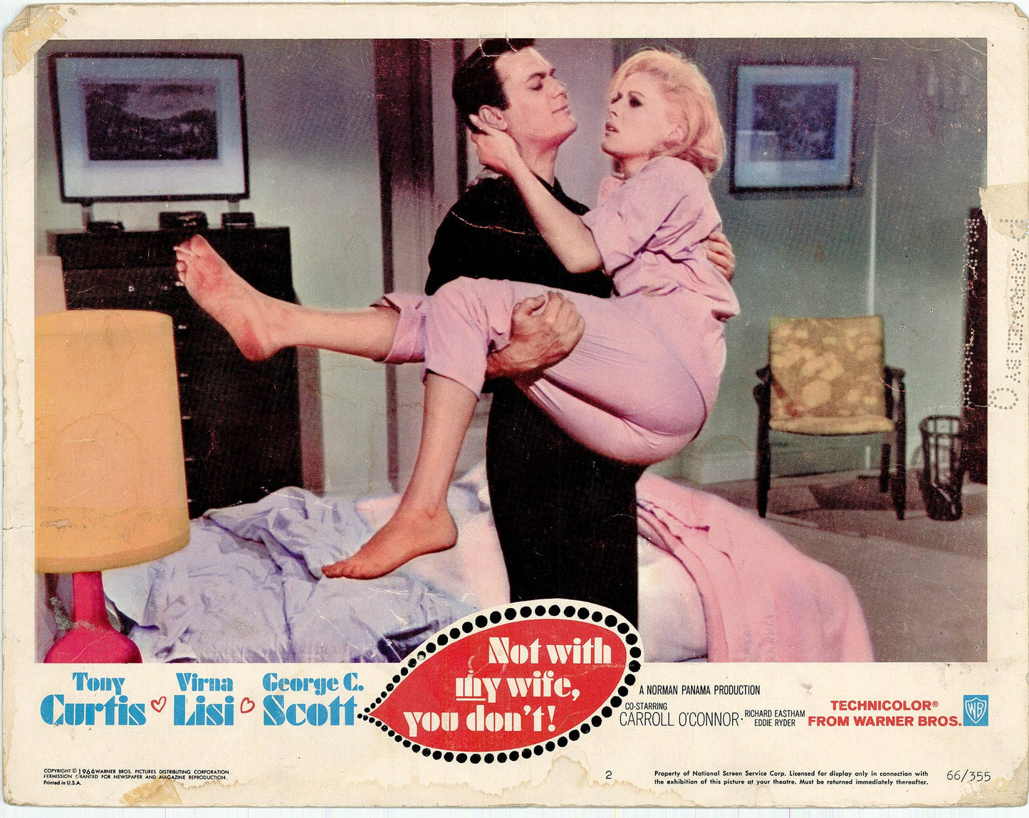 Not With My Wife, You Don't Movie Lobby Card