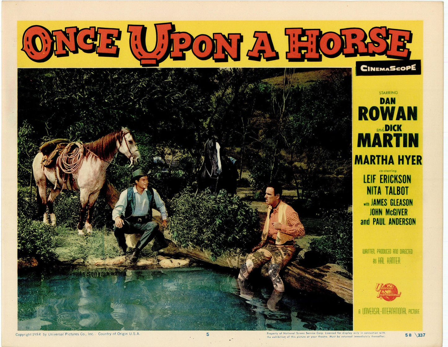 Once Upon a Horse Movie Lobby Card