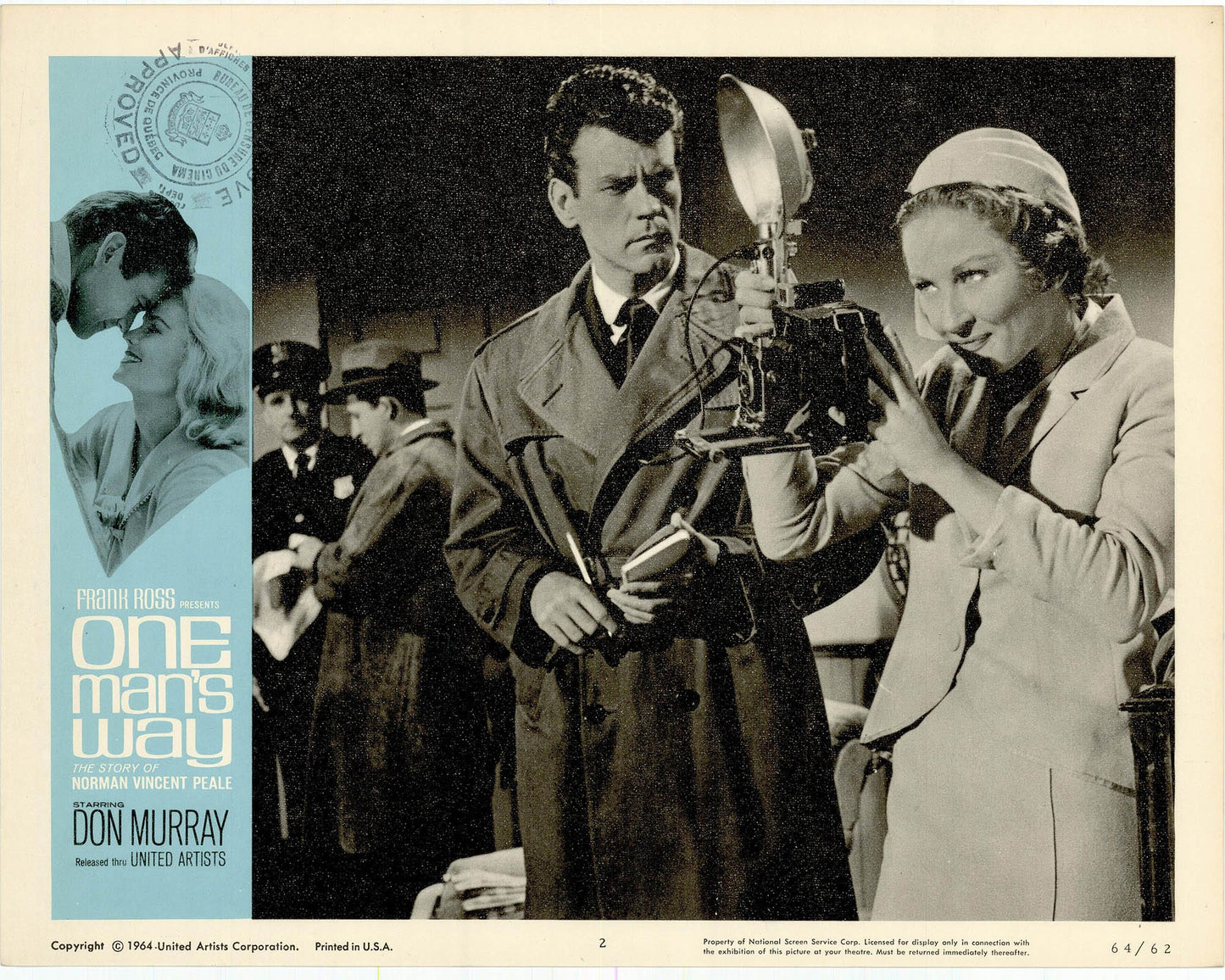 One Man's Way Movie Lobby Card