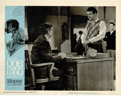 One Man's Way Movie Lobby Card