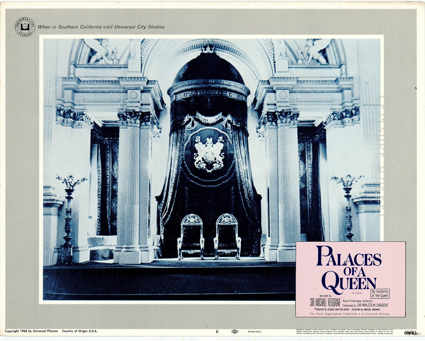 Palaces of a Queen Movie Lobby Card