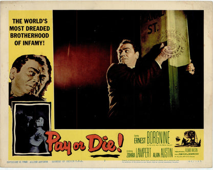 Pay or Die Movie Lobby Card