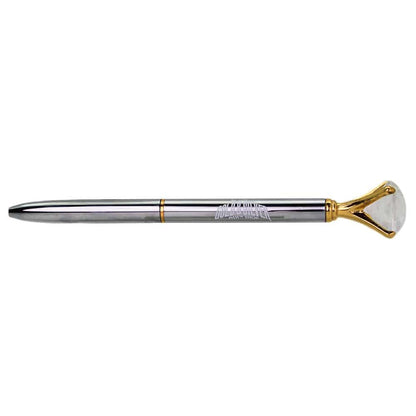 Gold & Silver Diamond Pen Silver