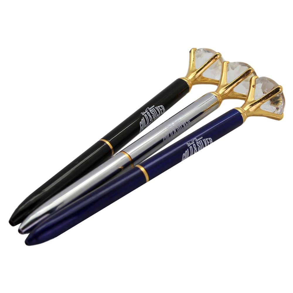 Gold & Silver Diamond Pen Three