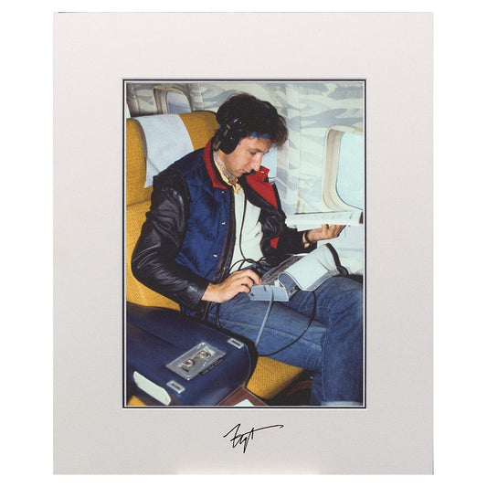 Neal Preston; Pete Townshend on a Plane Artist Proof