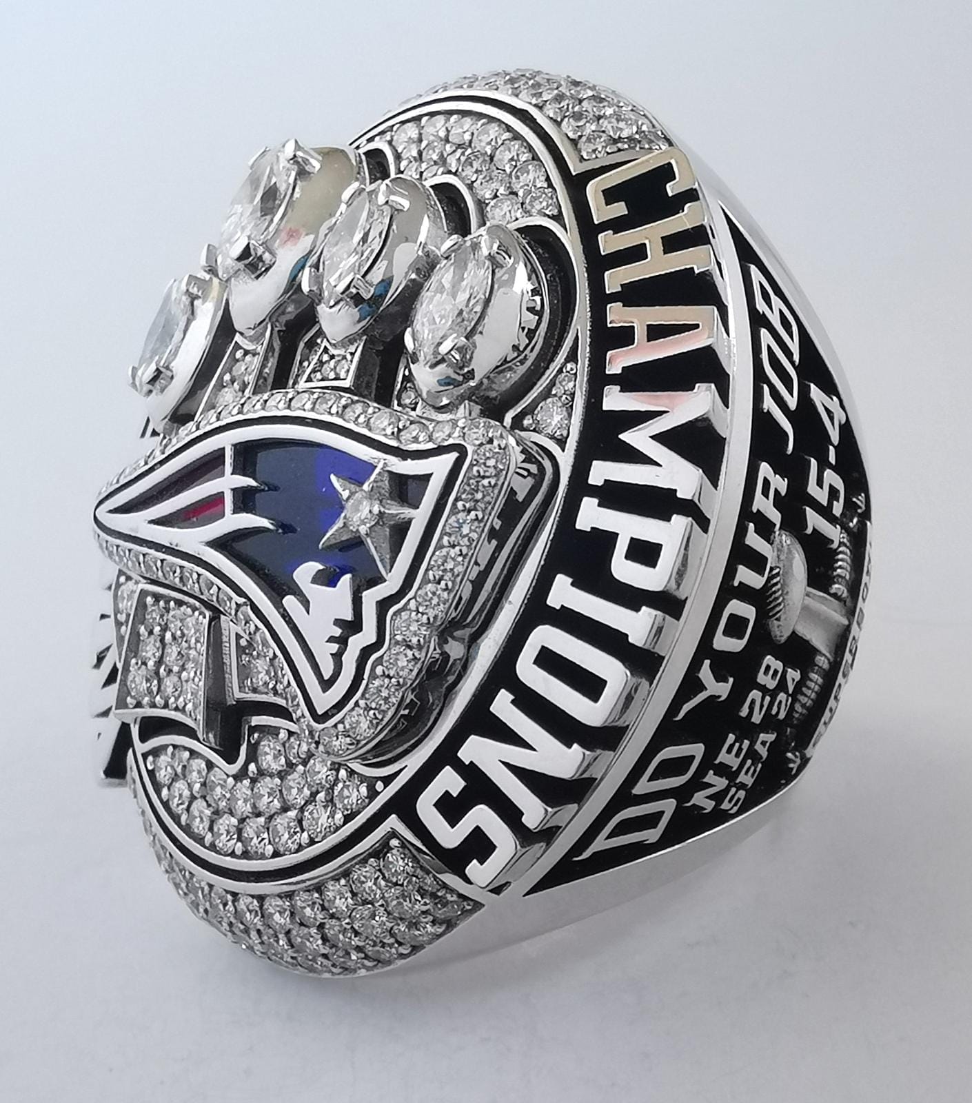 2014 New England Patriots Super Bowl XLIX Ring – Gold & Silver Pawn Shop