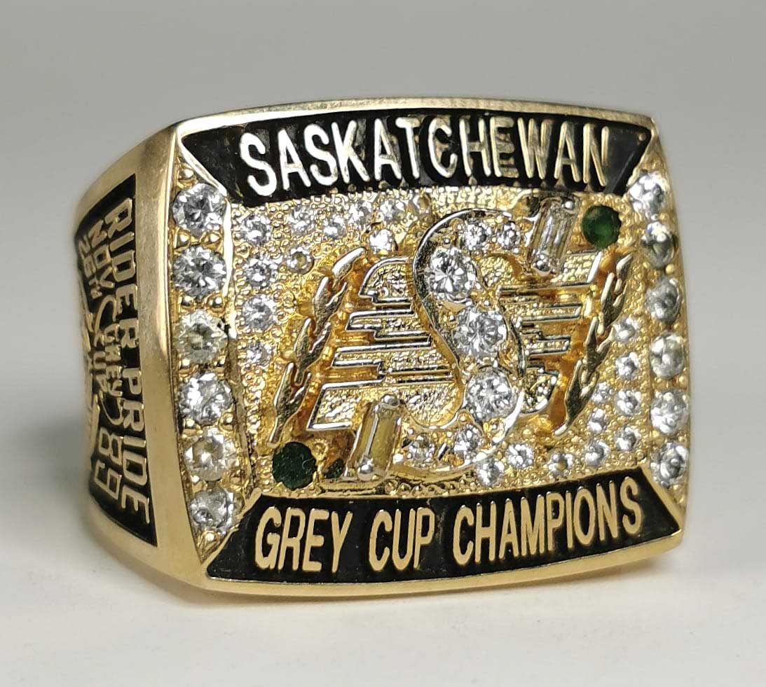 1989 Saskatchewan Roughriders Grey Cup Championship Ring – Gold