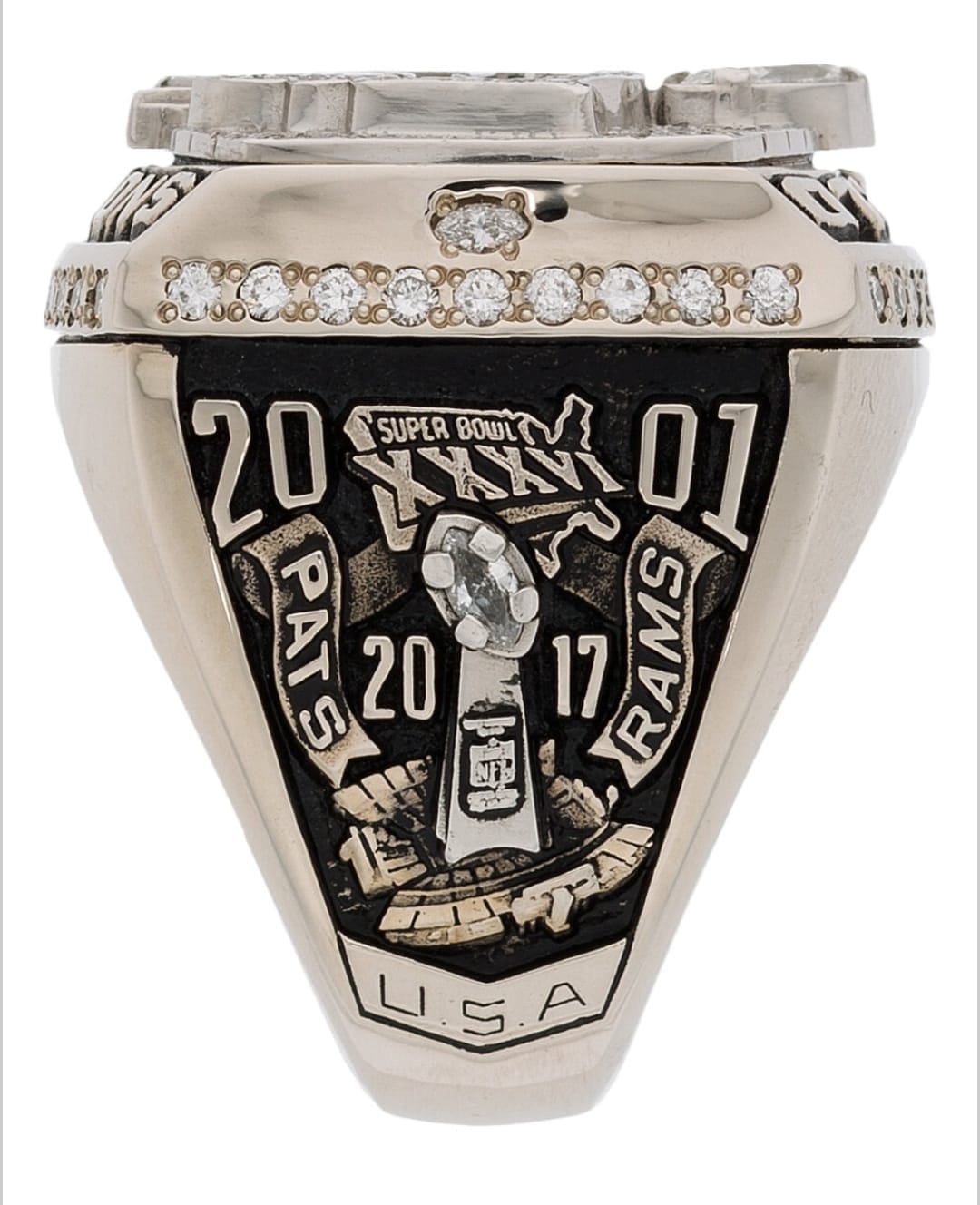 2007 NY Giants Super Bowl XLII Ring – Gold & Silver Pawn Shop