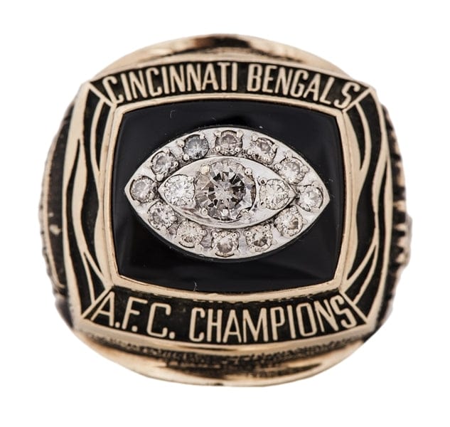 1988 Cincinnati Bengals AFC Championship Ring